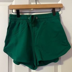 BRAND NEW WITH TAGS Ambiance Green Sweatshorts in size small